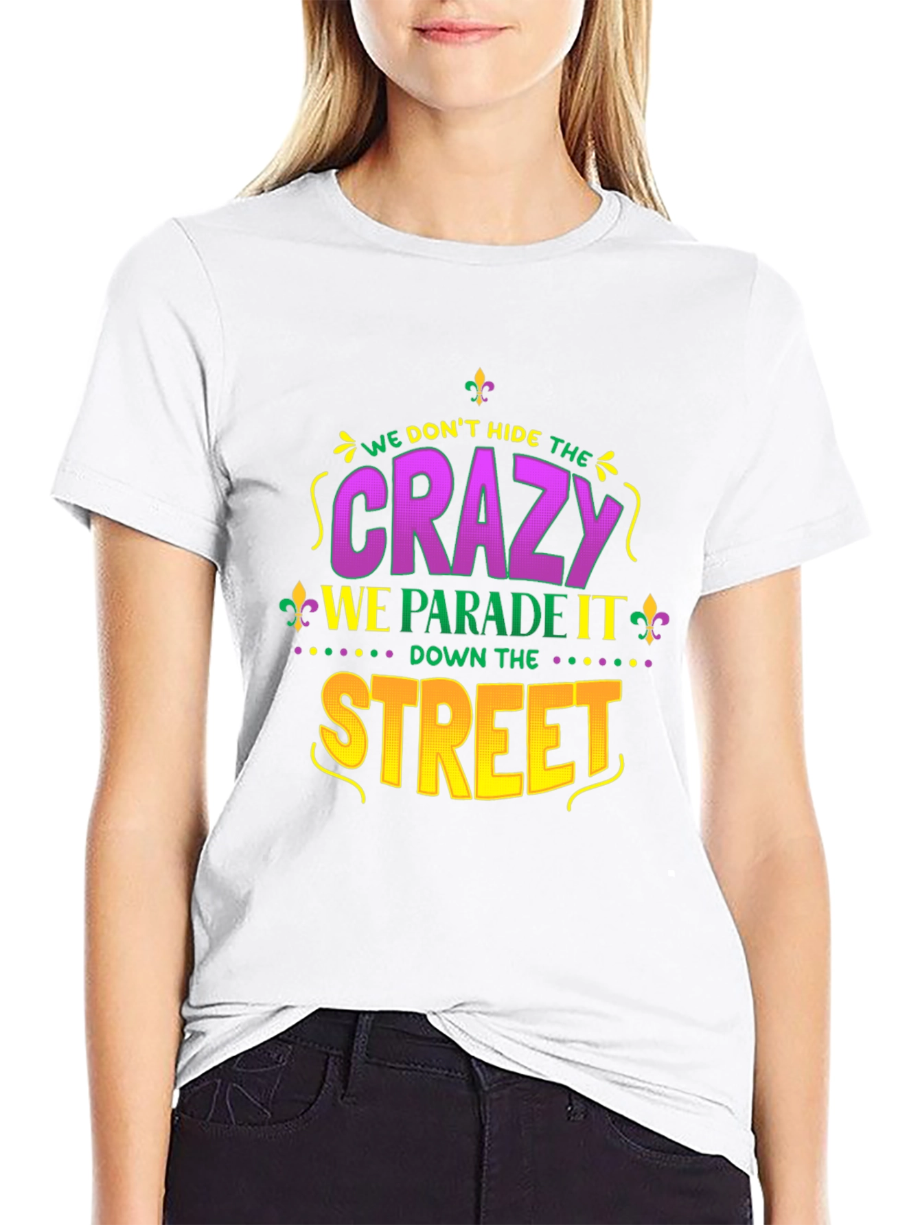Mardi Gras Crazy Parade T-Shirt