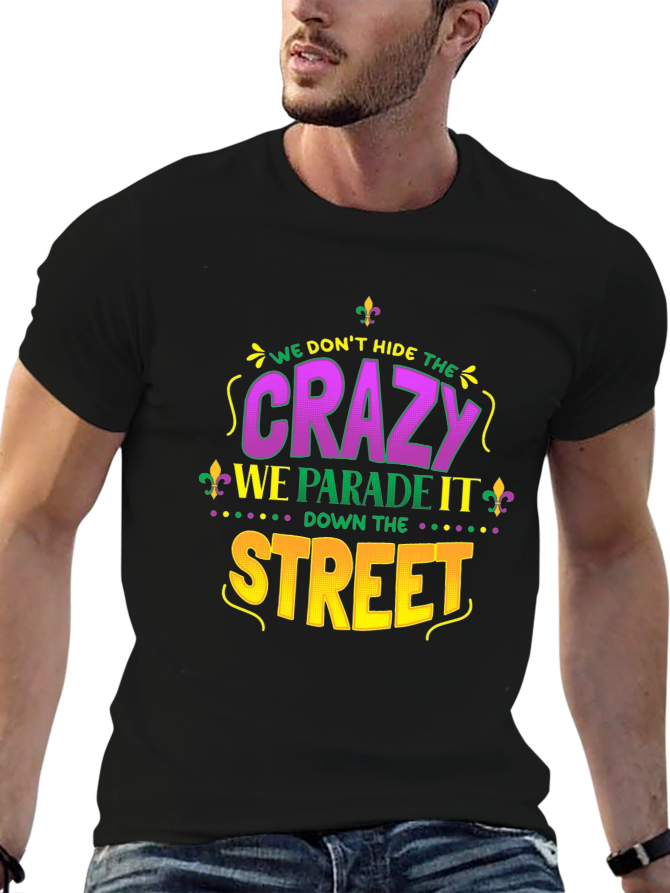 Mardi Gras Crazy Parade T-Shirt