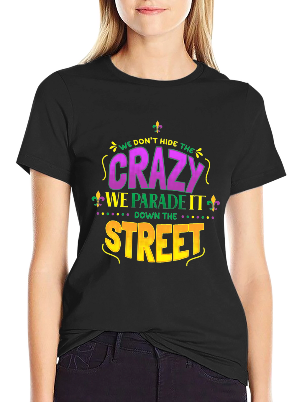 Mardi Gras Crazy Parade T-Shirt