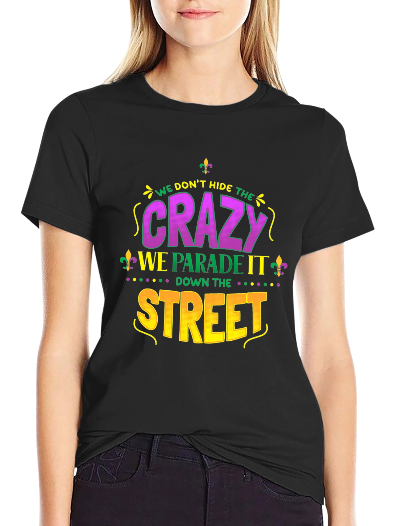 Mardi Gras Crazy Parade T-Shirt