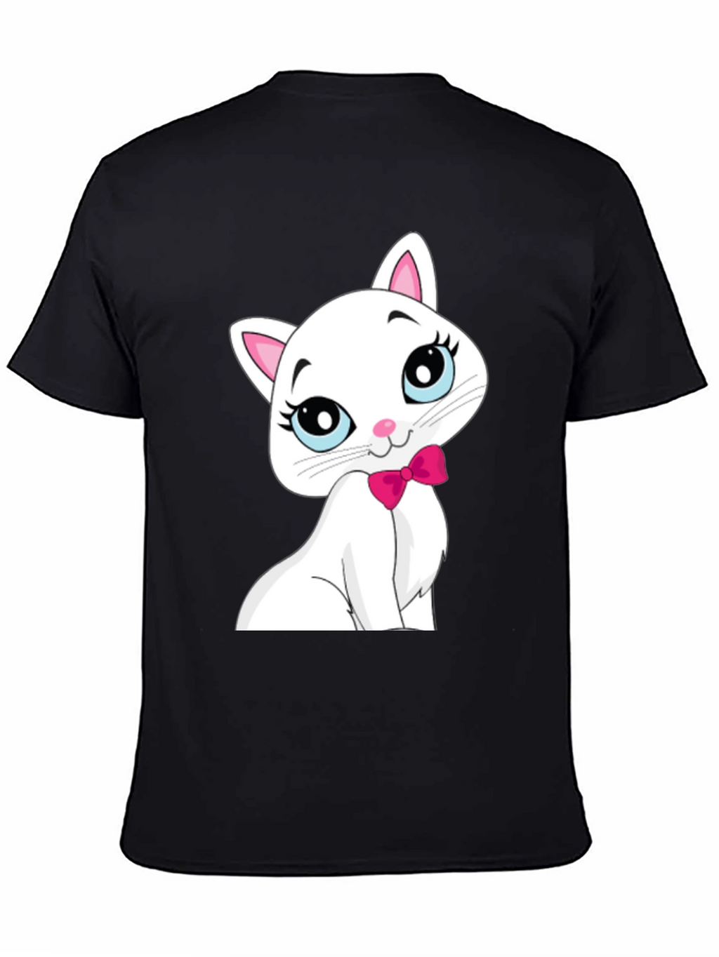 Cute White Cat T-Shirt