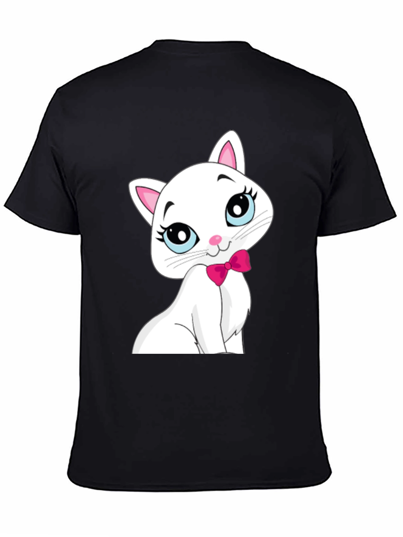 Cute White Cat T-Shirt