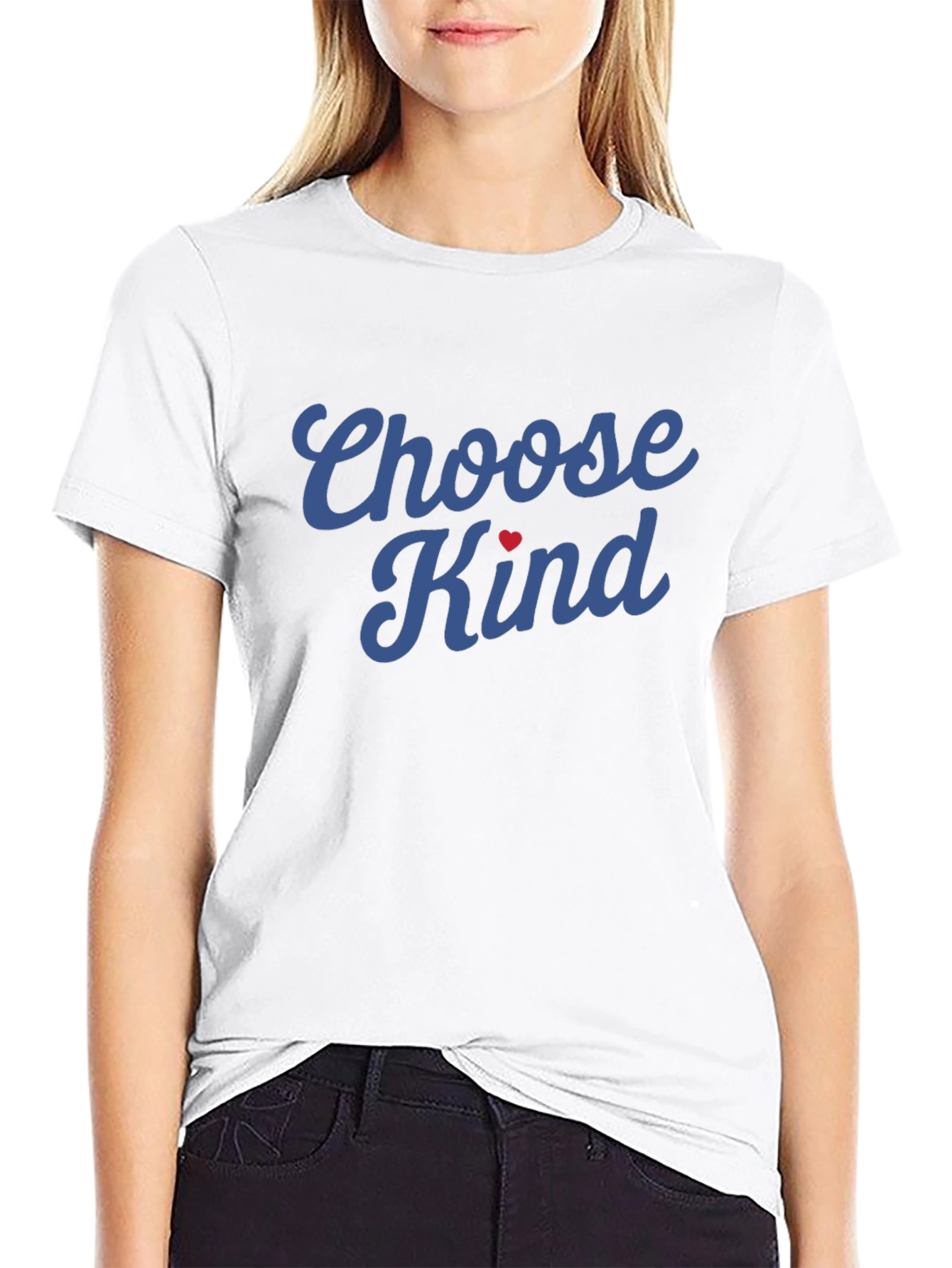 Choose Kind Heart T-Shirt - Inspirational Graphic Tee