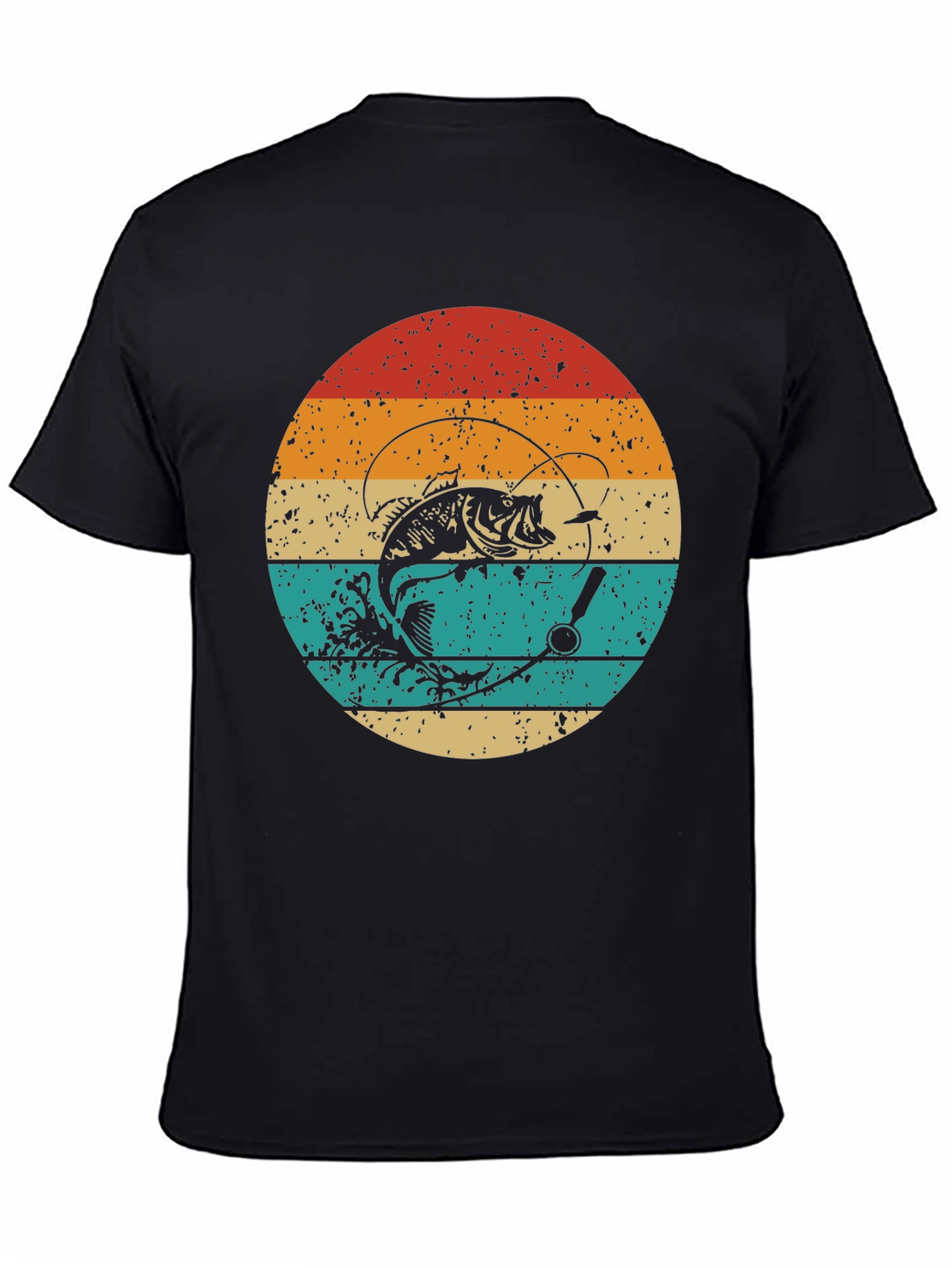 Vintage Bass Fishing Graphic Tee