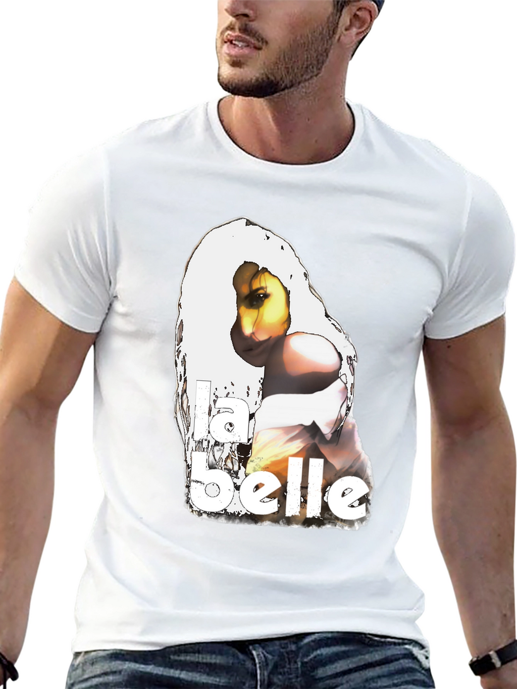 La Belle Graphic Tee - Classic Black T-Shirt