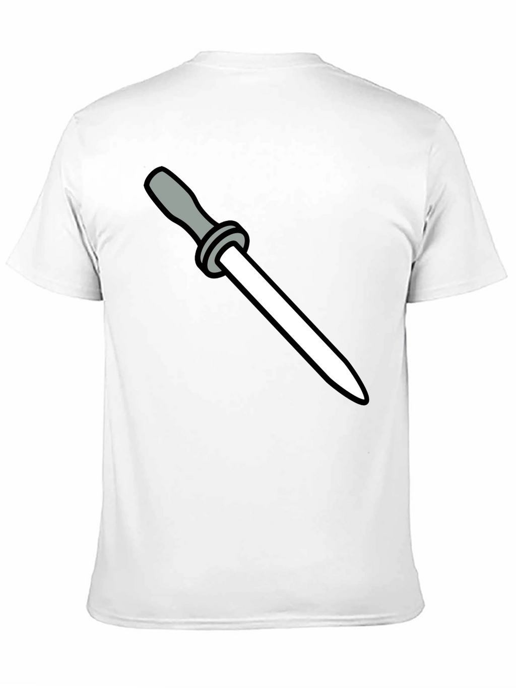 Knife Sharpening Steel Graphic T-Shirt