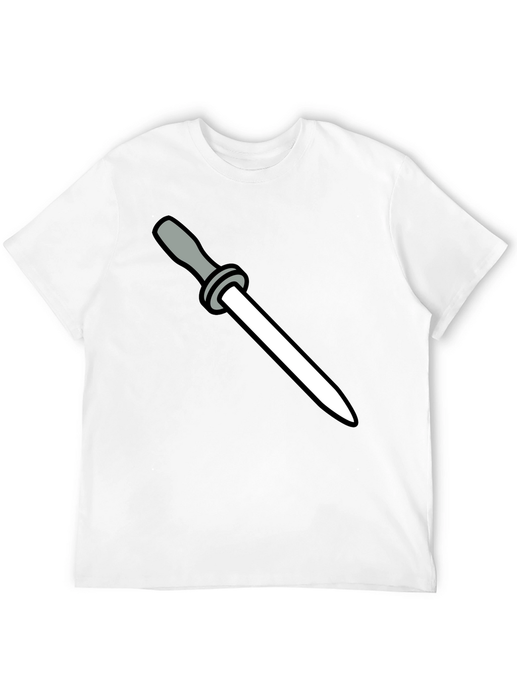 Knife Sharpening Steel Graphic T-Shirt