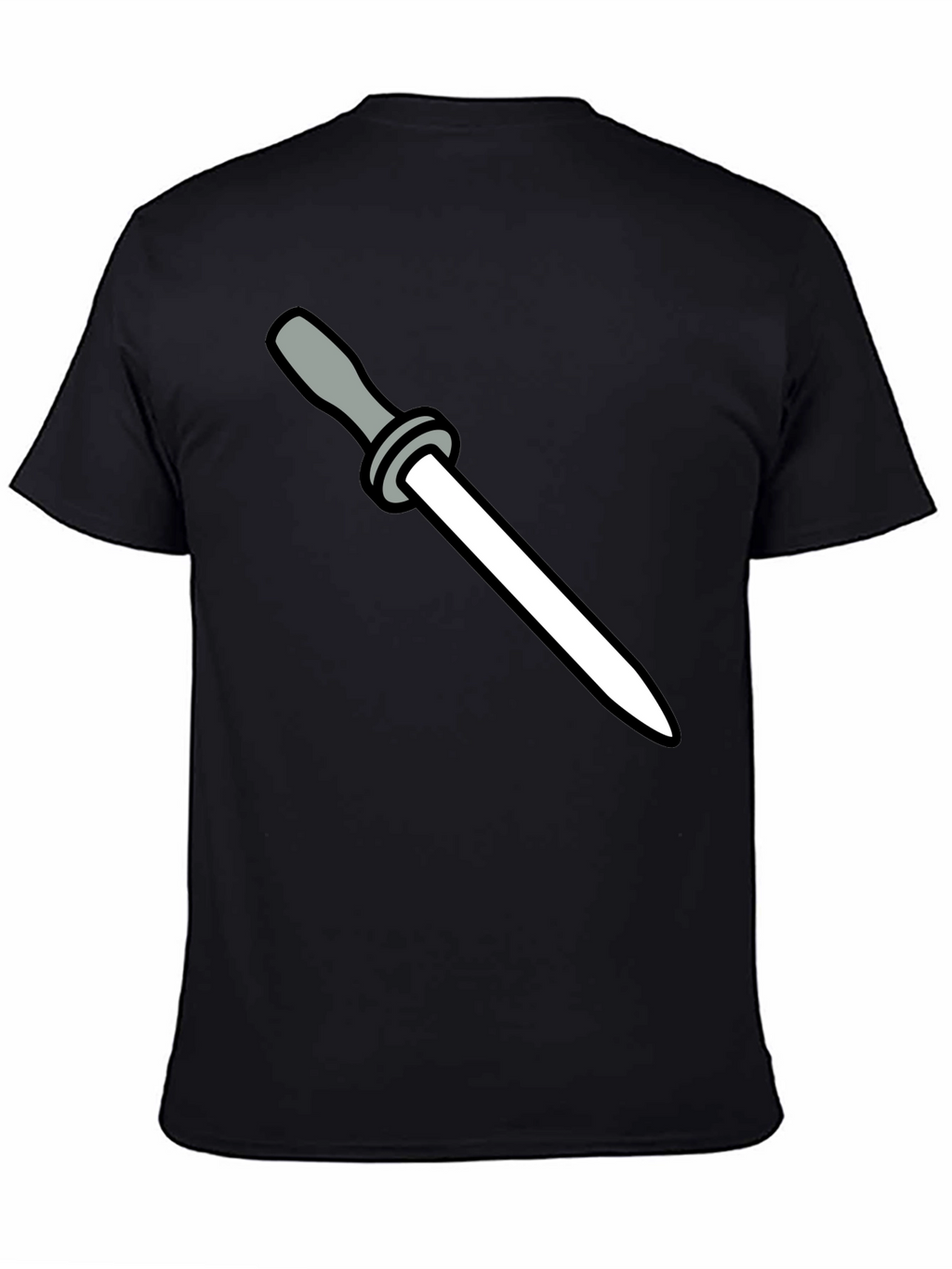 Knife Sharpening Steel Graphic T-Shirt