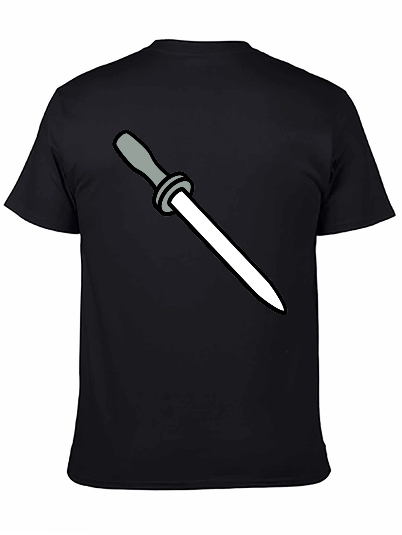 Knife Sharpening Steel Graphic T-Shirt