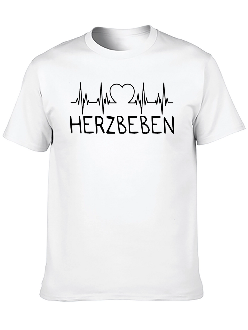 Herzebenen Graphic Tee - Heartbeat Design