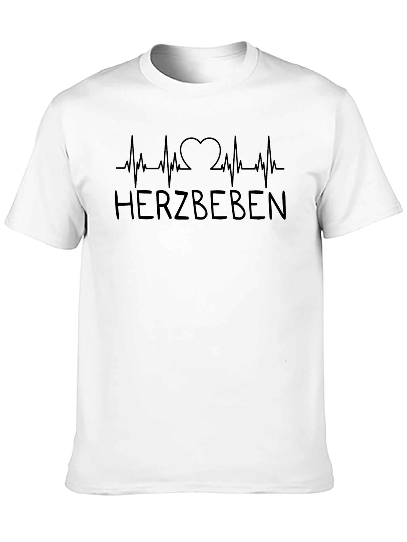 Herzebenen Graphic Tee - Heartbeat Design