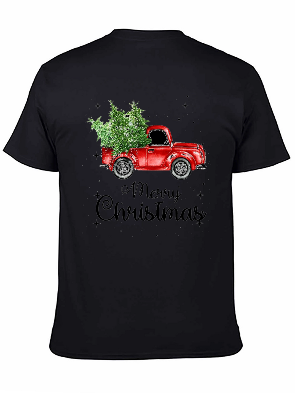 Merry Christmas Red Truck T-Shirt