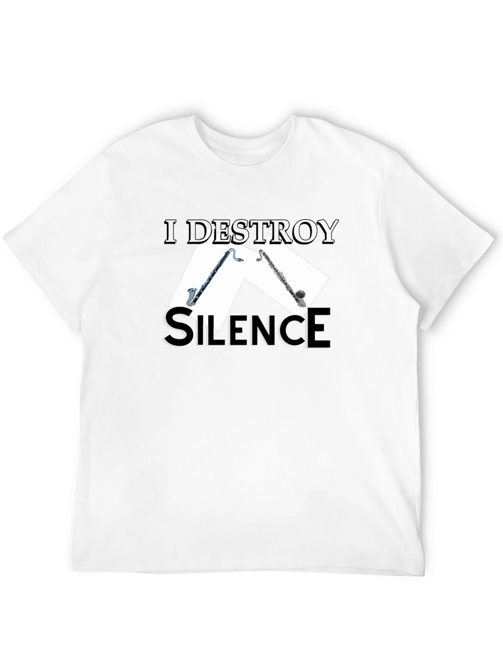 I Destroy Silence Musician T-Shirt