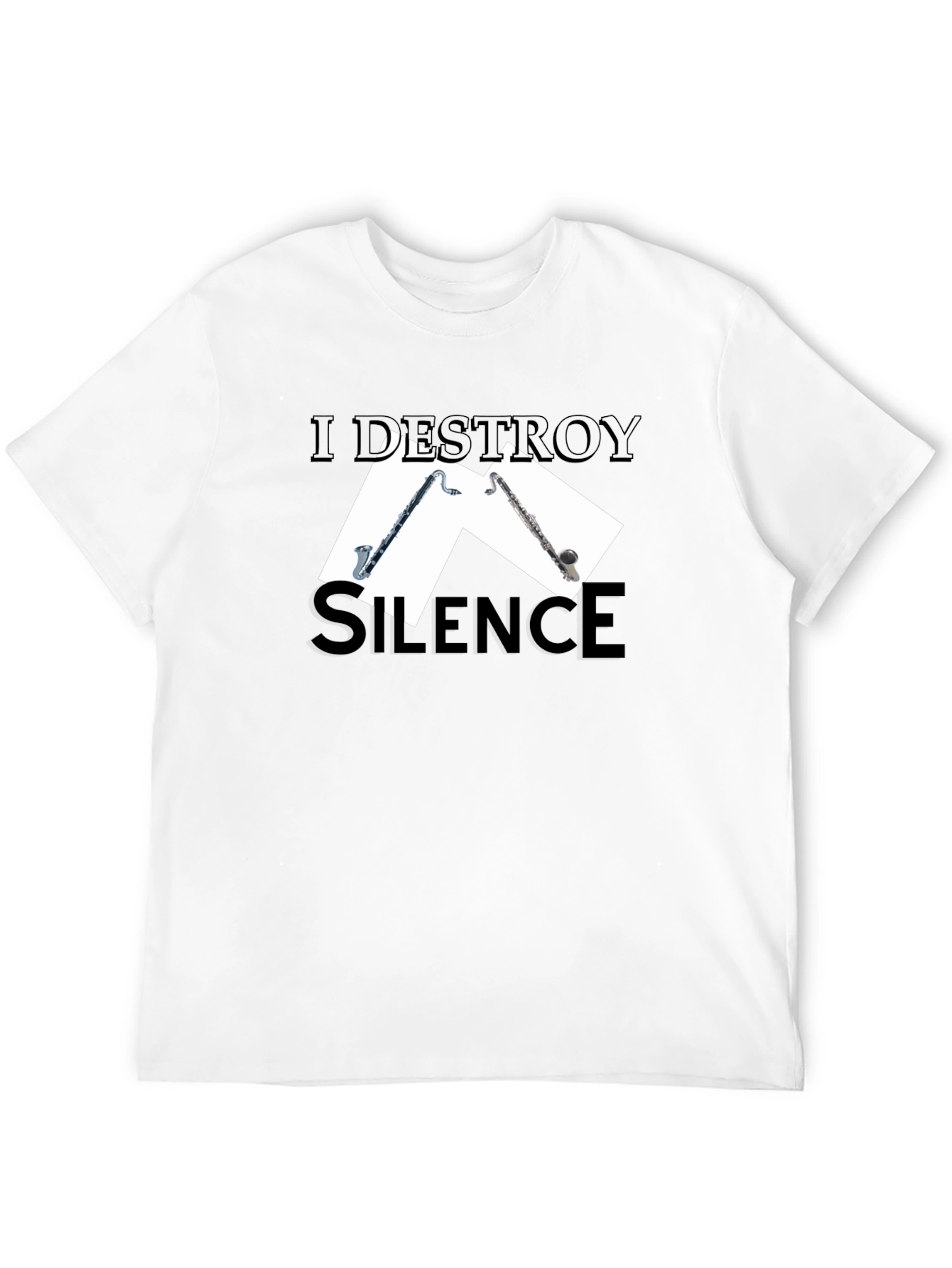 I Destroy Silence Musician T-Shirt