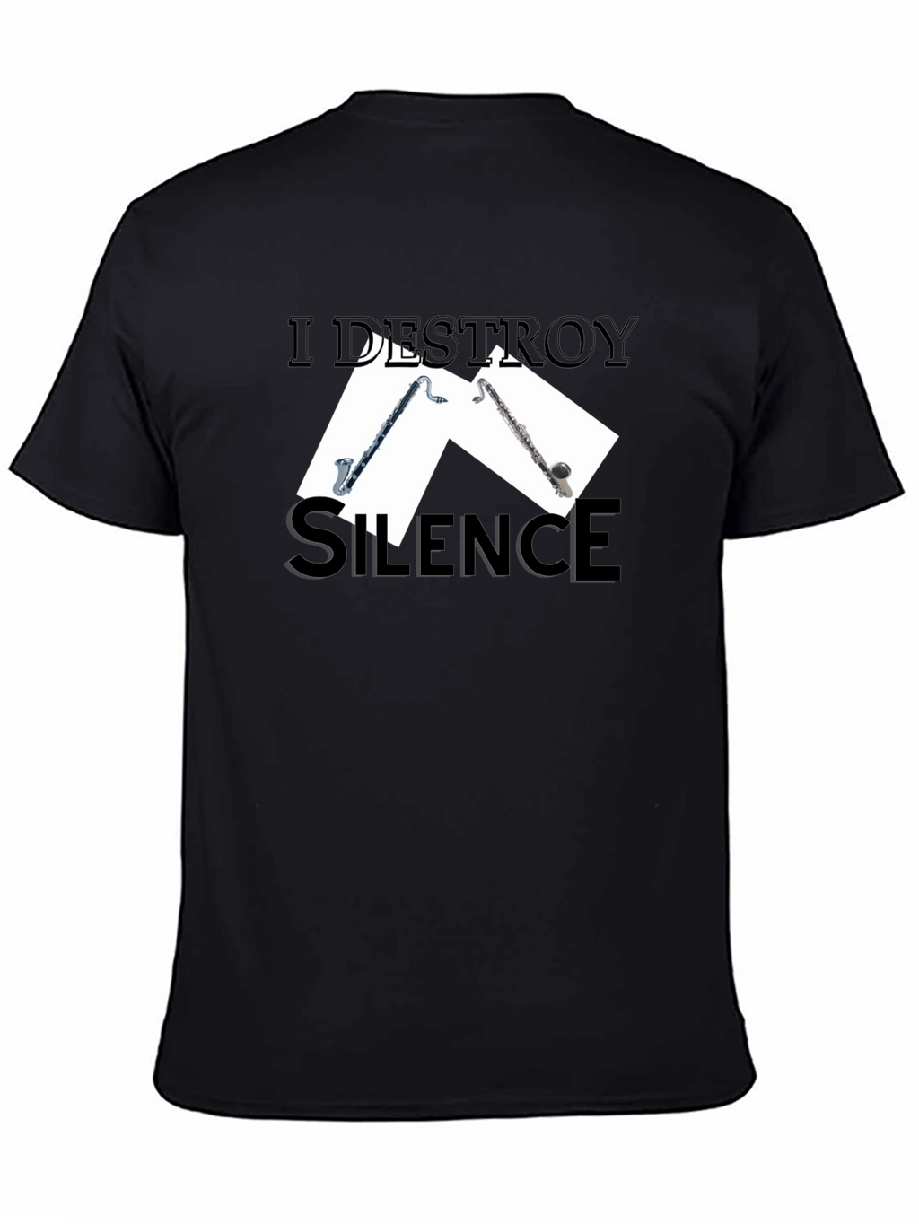 I Destroy Silence Musician T-Shirt