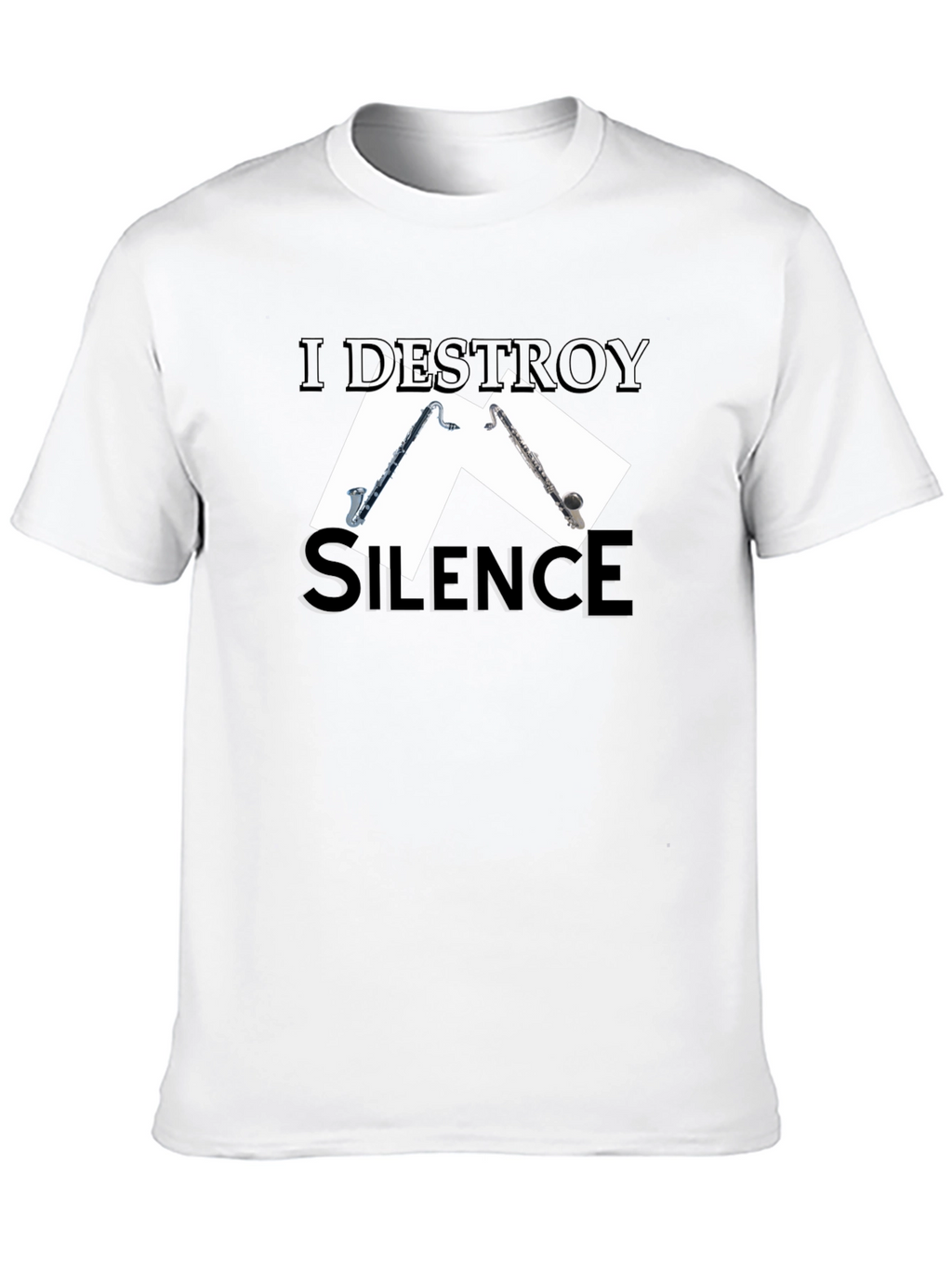 I Destroy Silence Musician T-Shirt