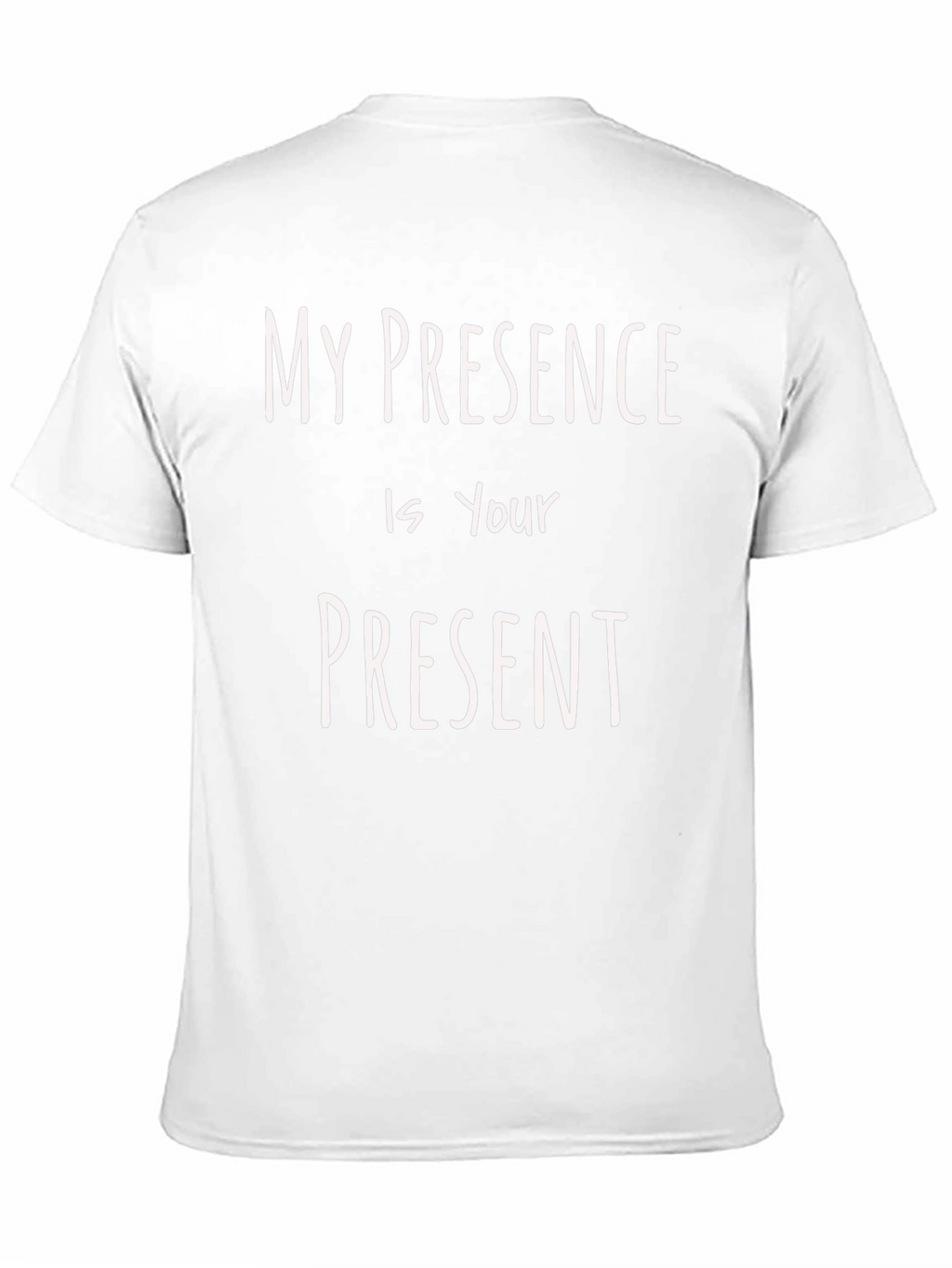 My Presence is Your Present Black T-Shirt