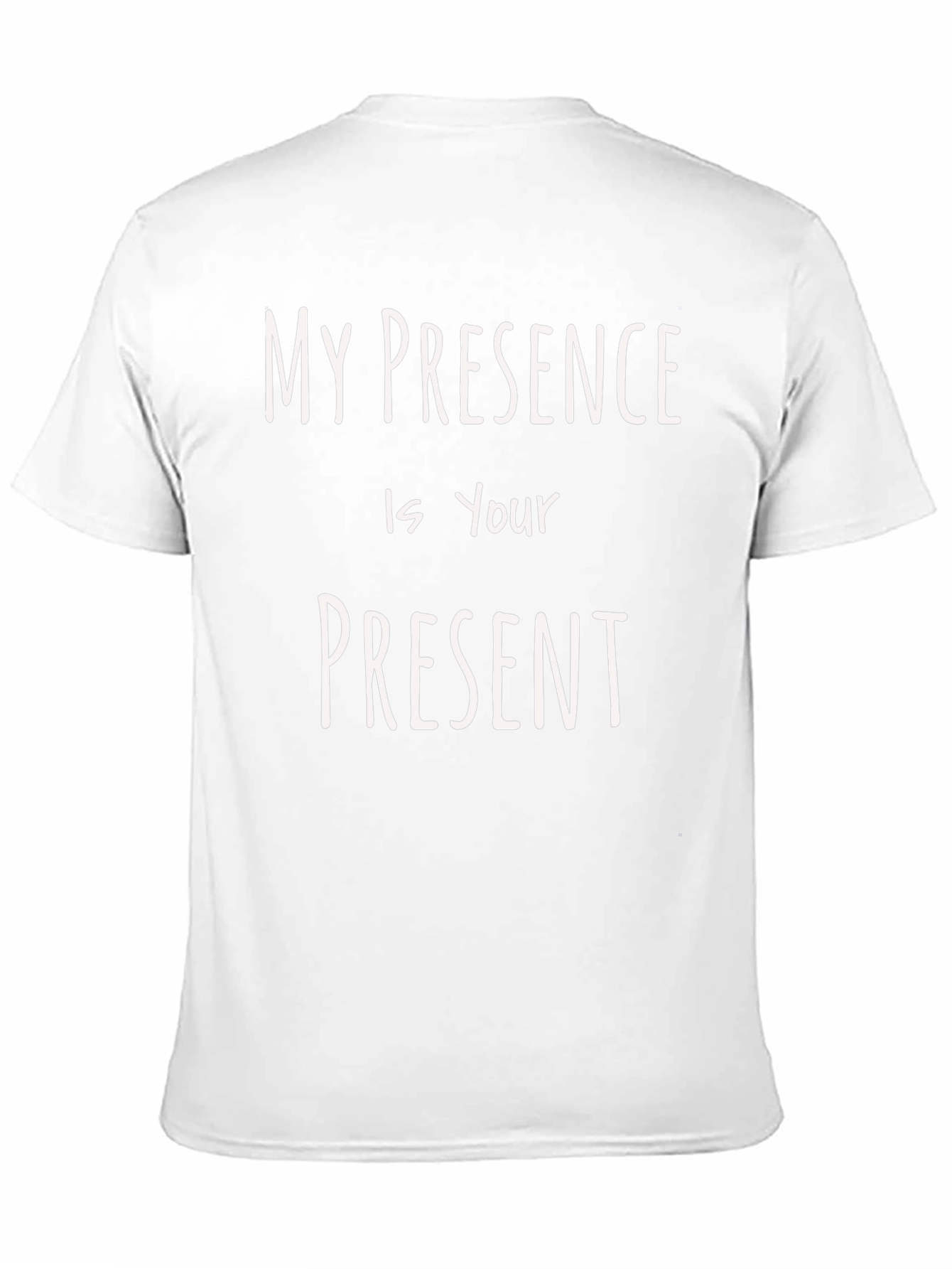 My Presence is Your Present Black T-Shirt