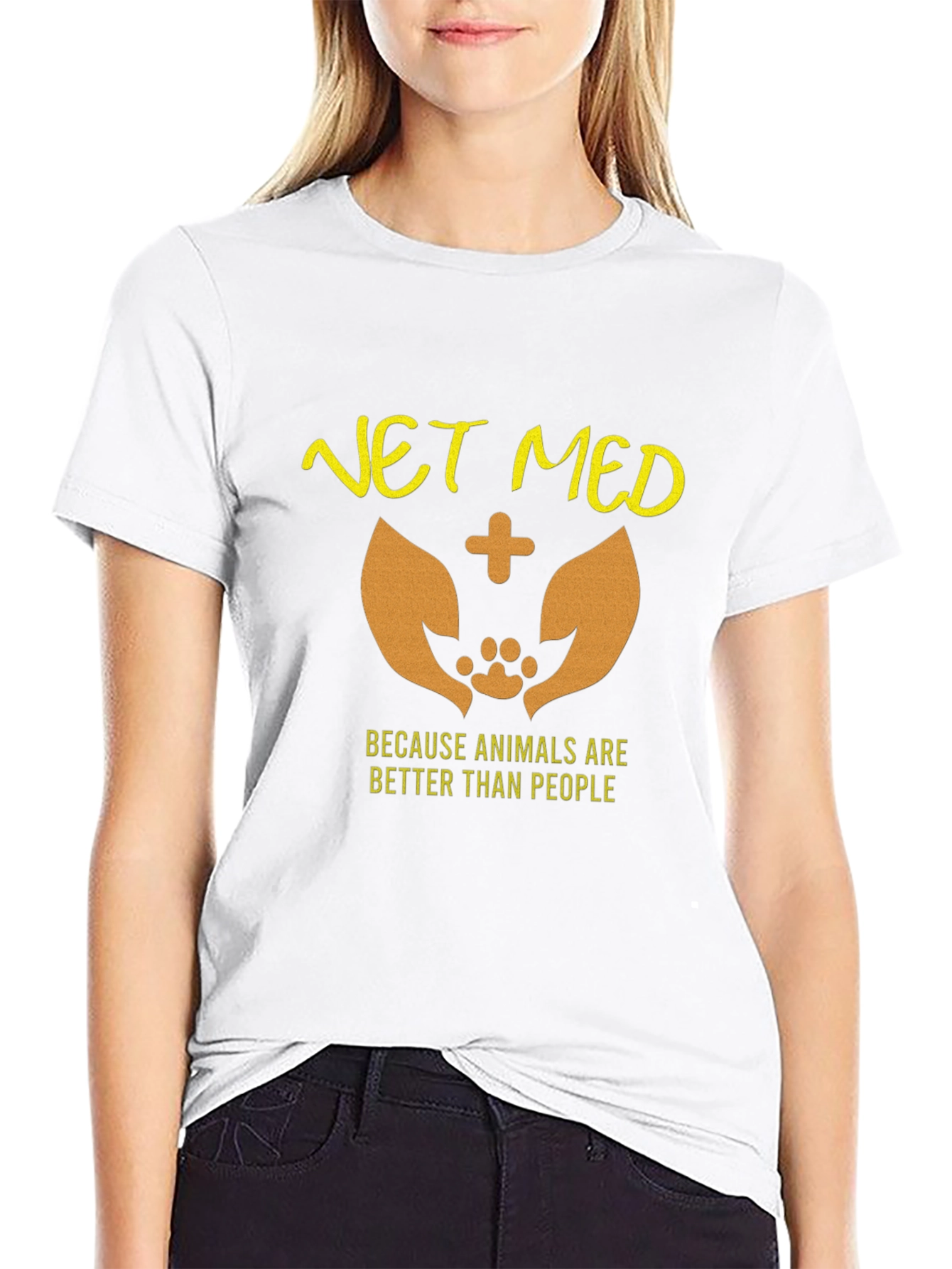 Vet Med Animal Lover Graphic Tee