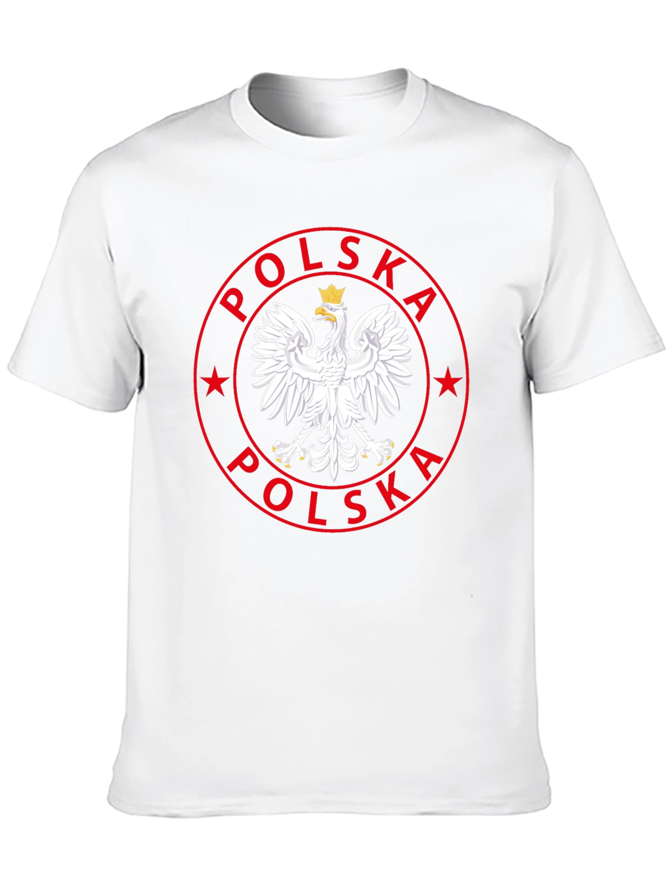 Poland Eagle Emblem Black T-Shirt
