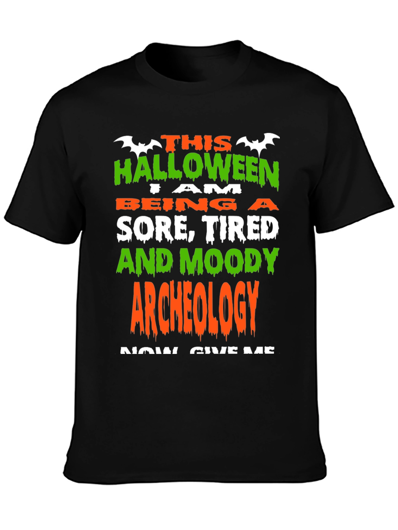 Halloween Archeology Graphic Tee - Sore Tired & Moody
