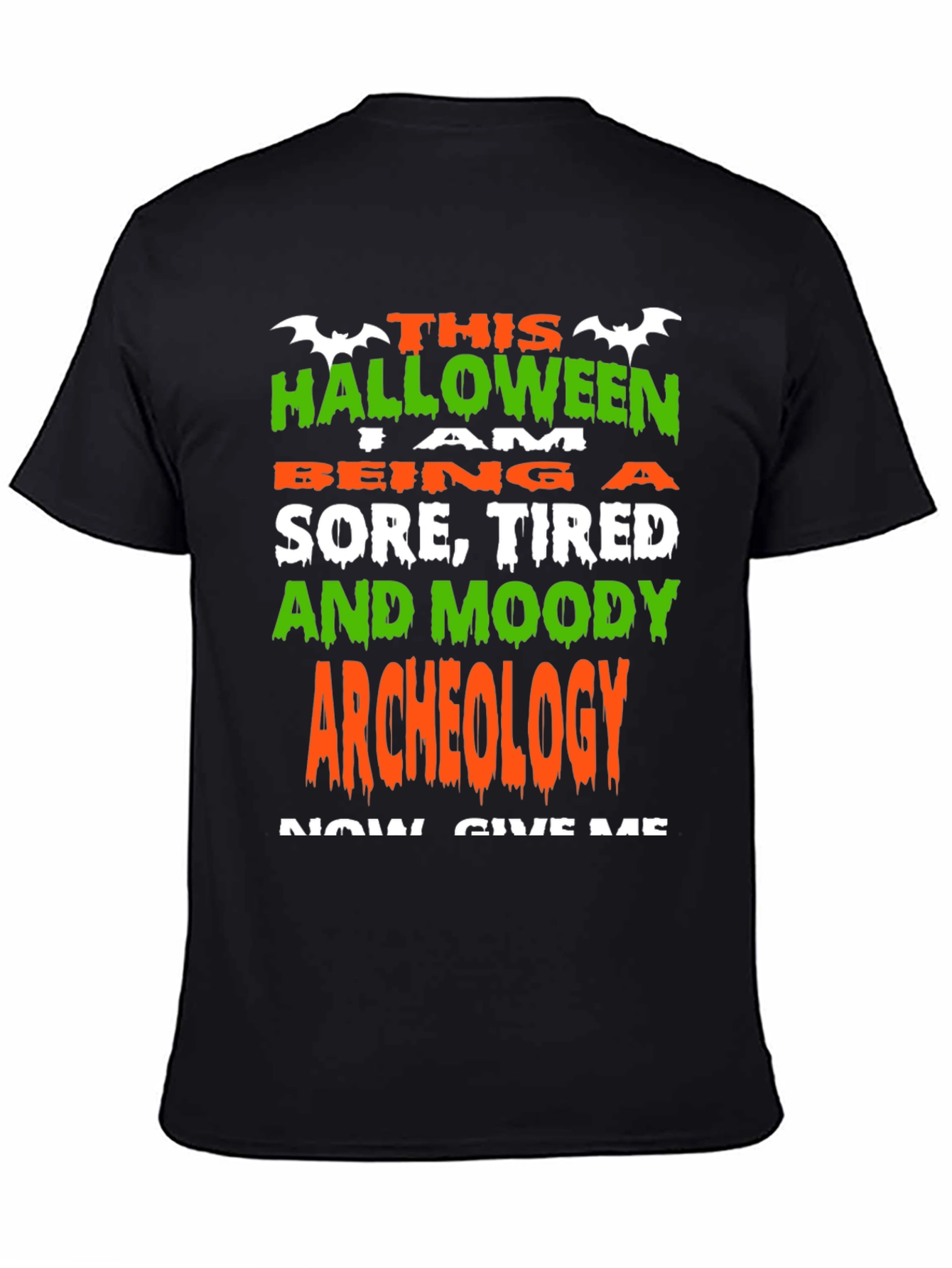 Halloween Archeology Graphic Tee - Sore Tired & Moody