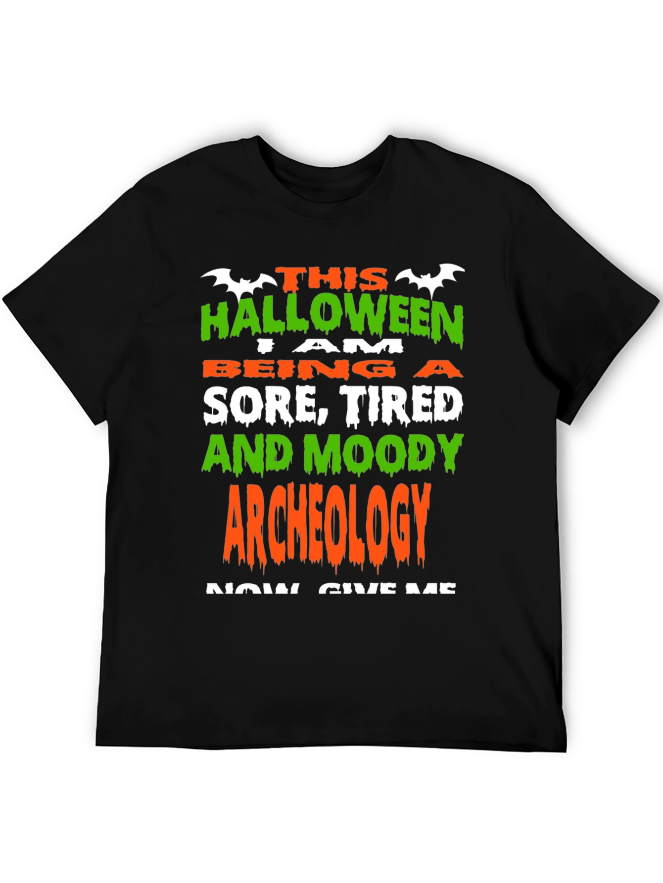 Halloween Archeology Graphic Tee - Sore Tired & Moody