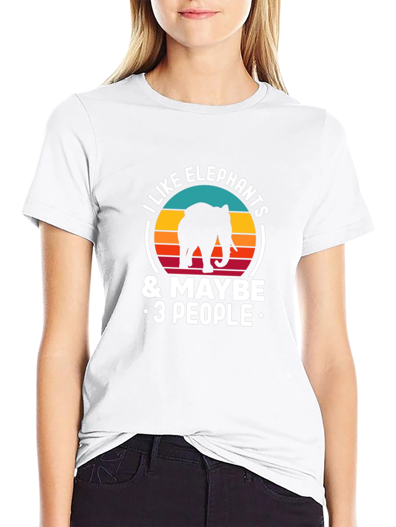 I Like Elephants & Maybe 3 People Graphic Tee