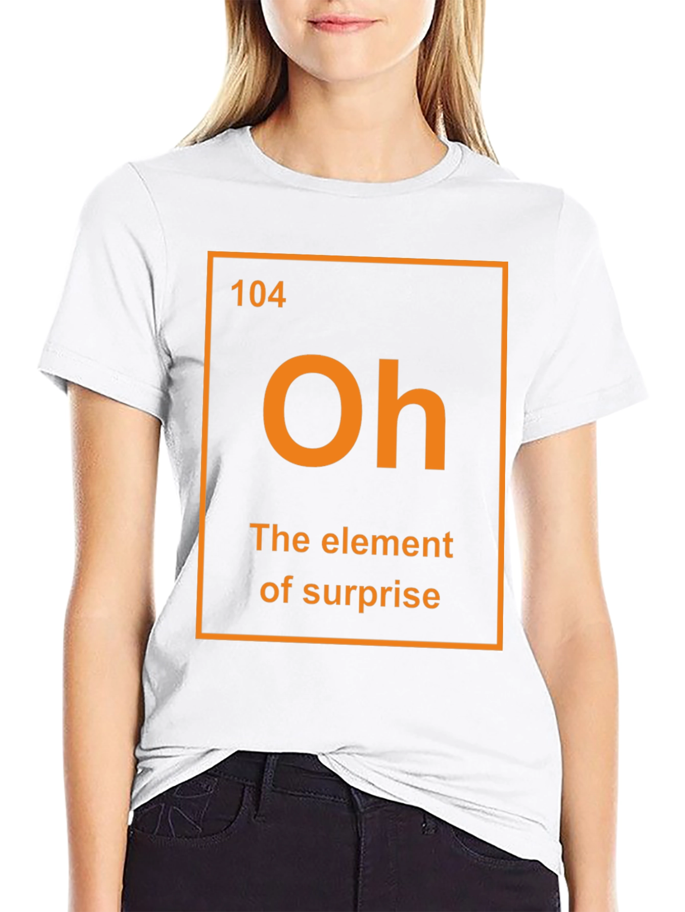Element of Surprise Graphic T-Shirt Funny Science Tee