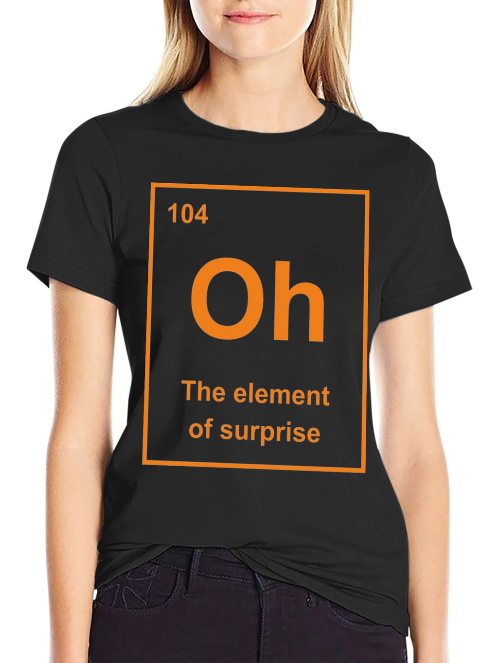 Element of Surprise Graphic T-Shirt Funny Science Tee