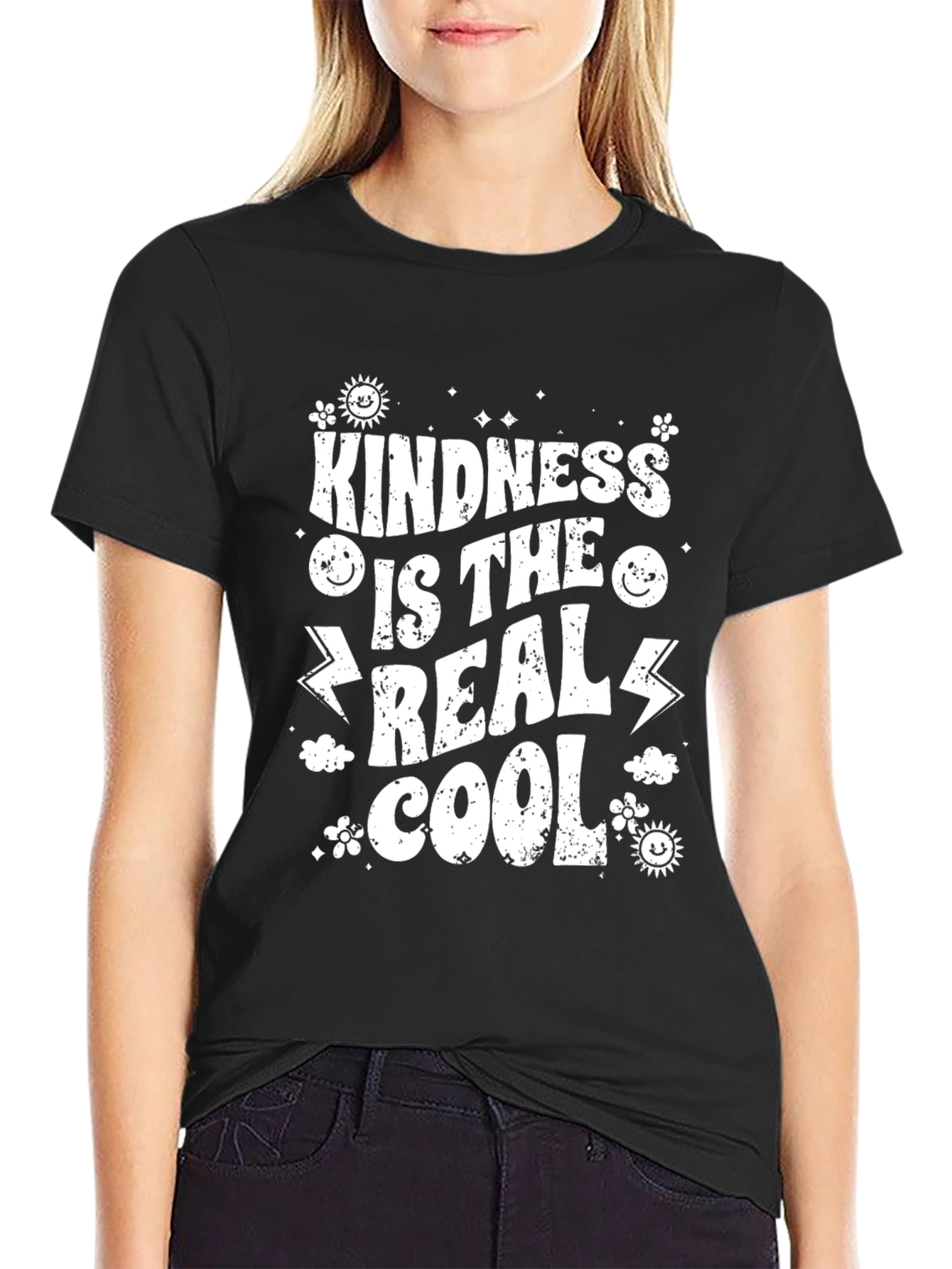 Kindness is the Real Cool Graphic Tee