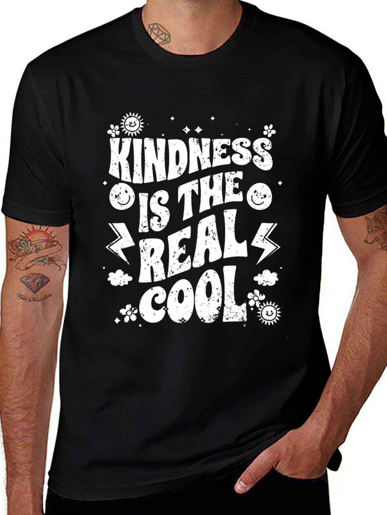 Kindness is the Real Cool Graphic Tee