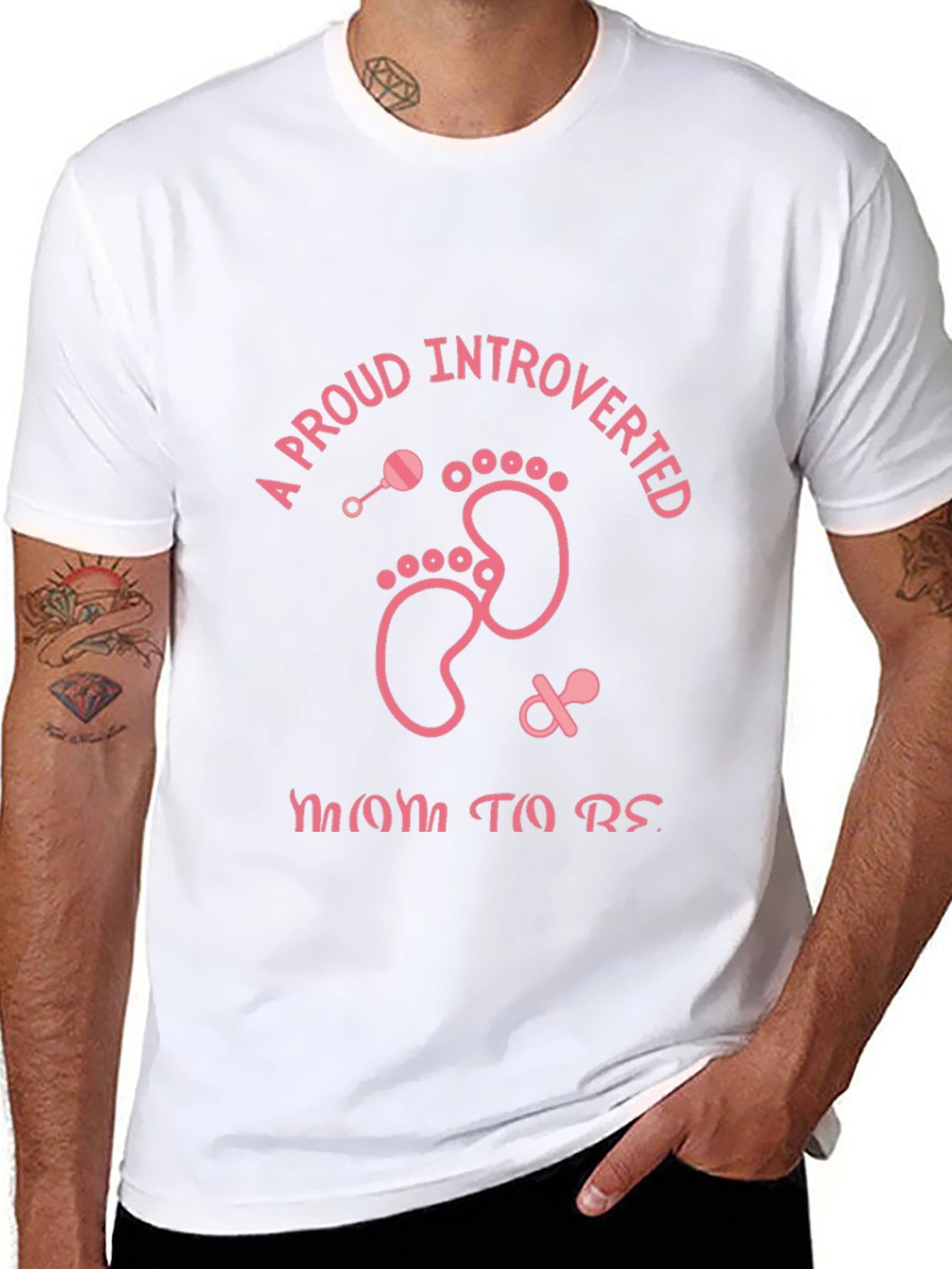Proud Introverted Mom to Be T-Shirt