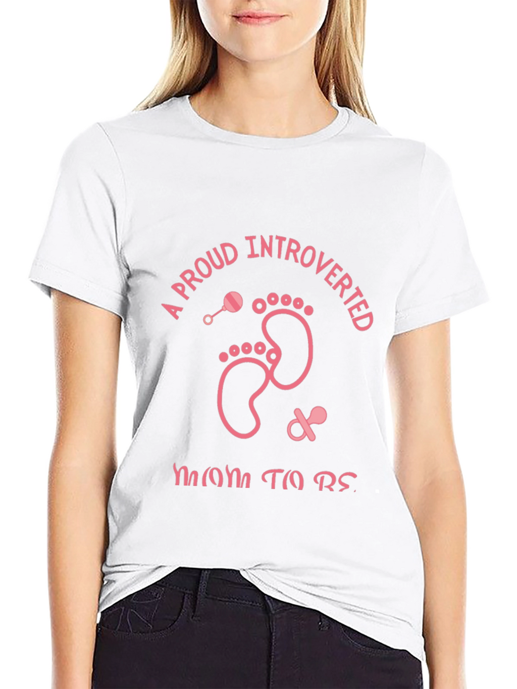 Proud Introverted Mom to Be T-Shirt