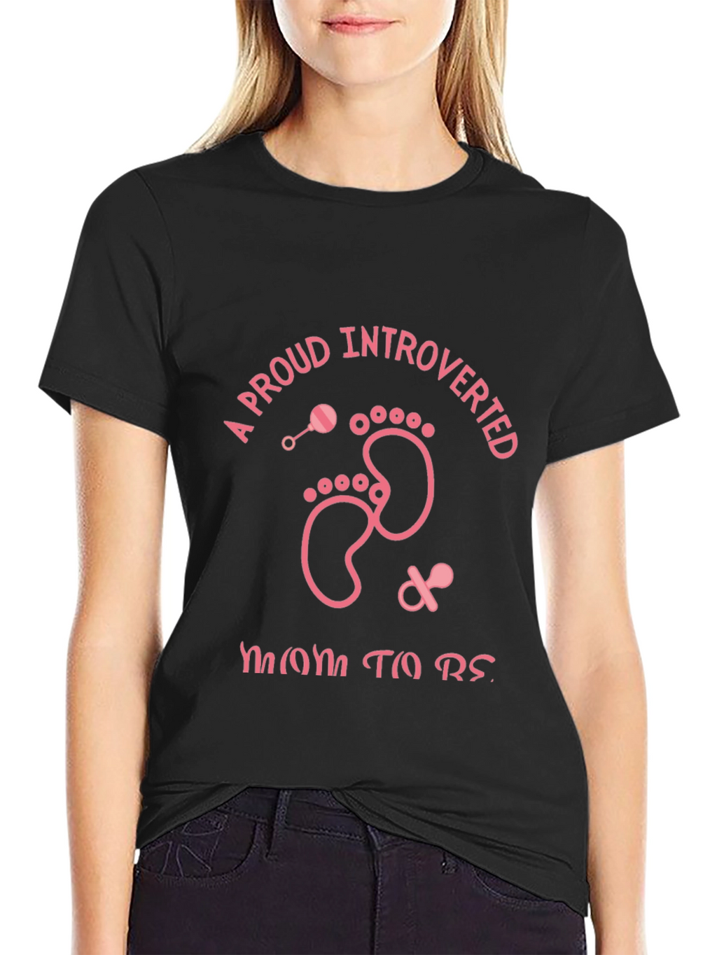 Proud Introverted Mom to Be T-Shirt