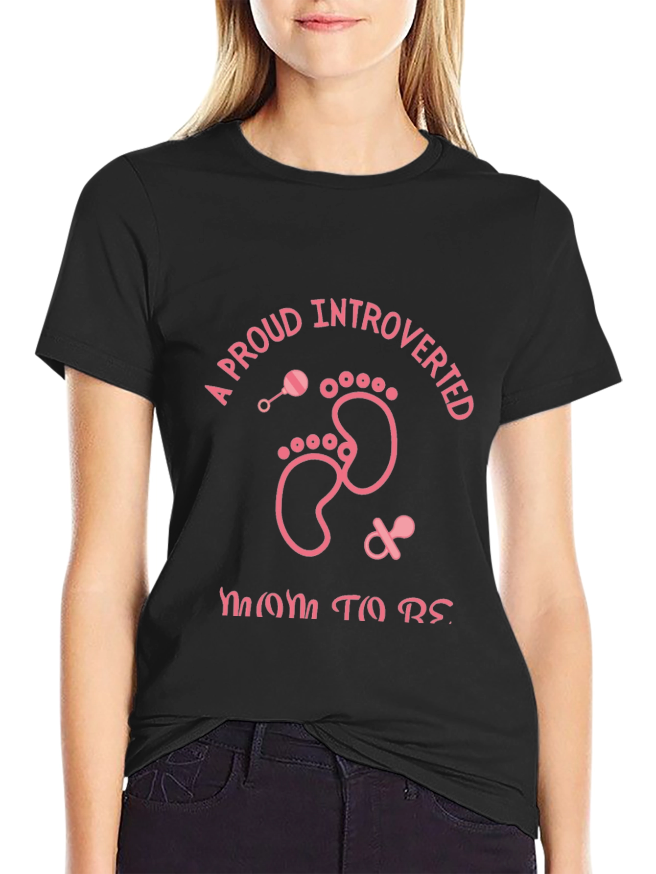 Proud Introverted Mom to Be T-Shirt