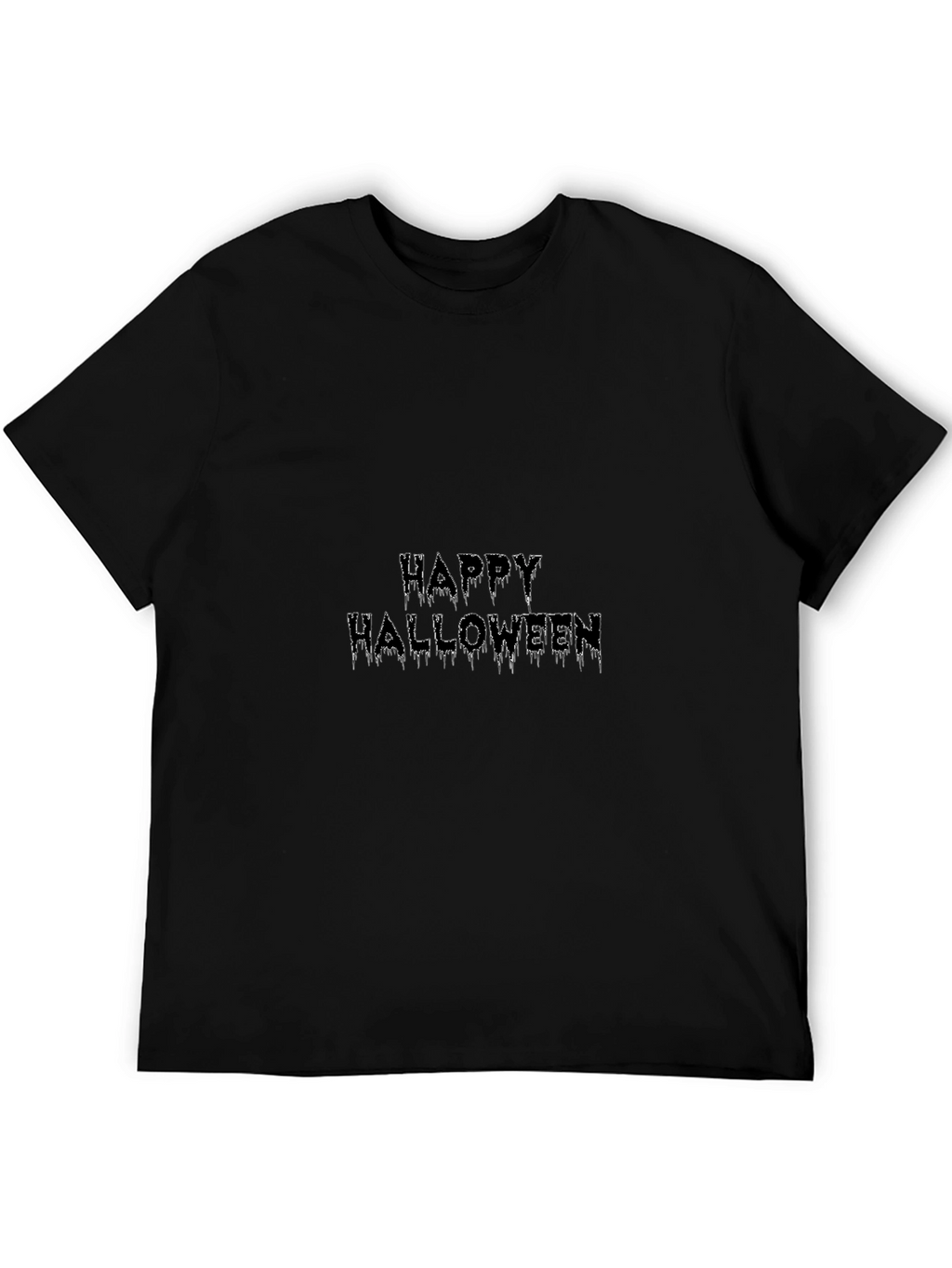 Happy Halloween Black T-Shirt