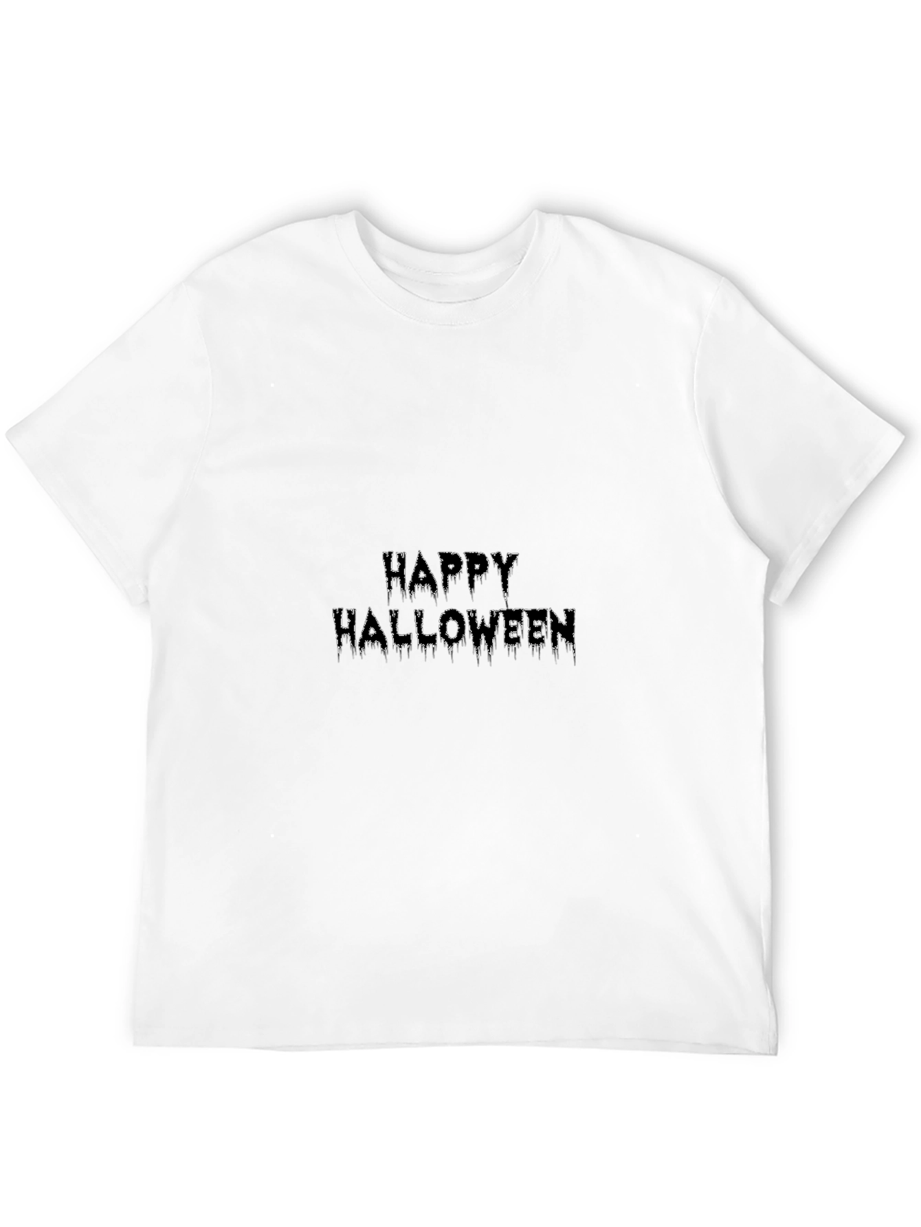 Happy Halloween Black T-Shirt