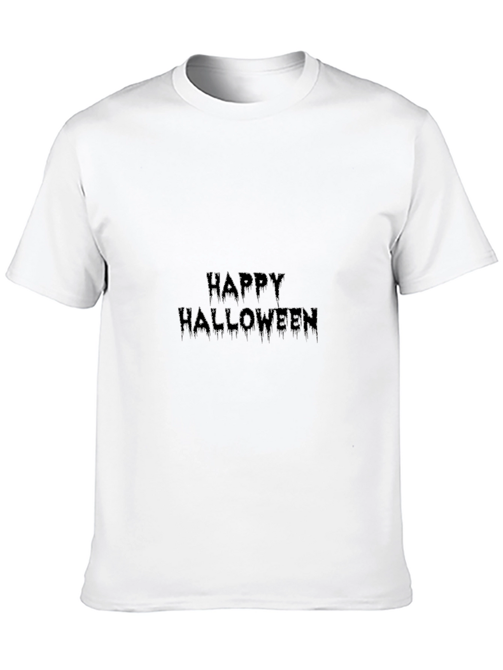 Happy Halloween Black T-Shirt