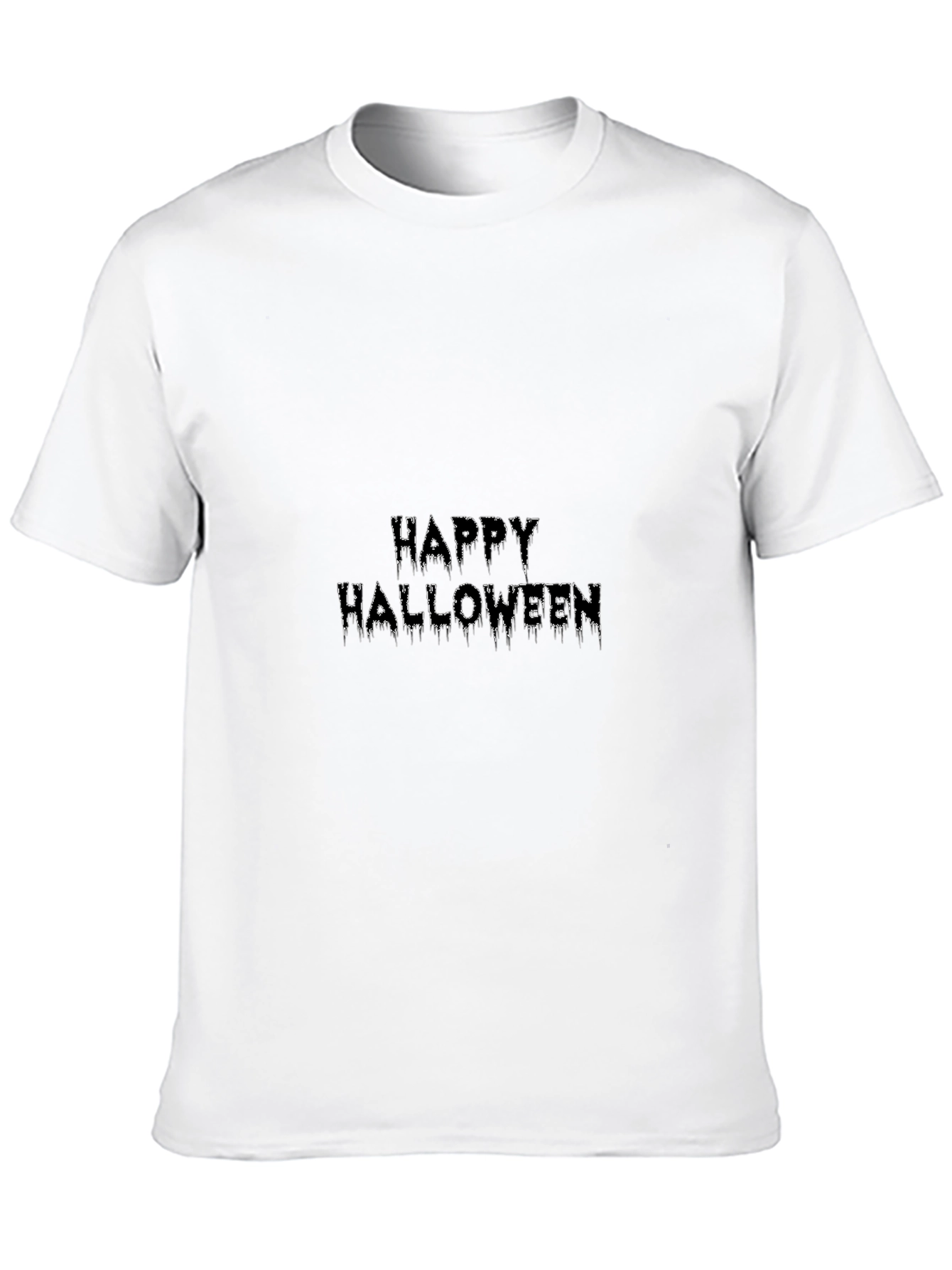 Happy Halloween Black T-Shirt