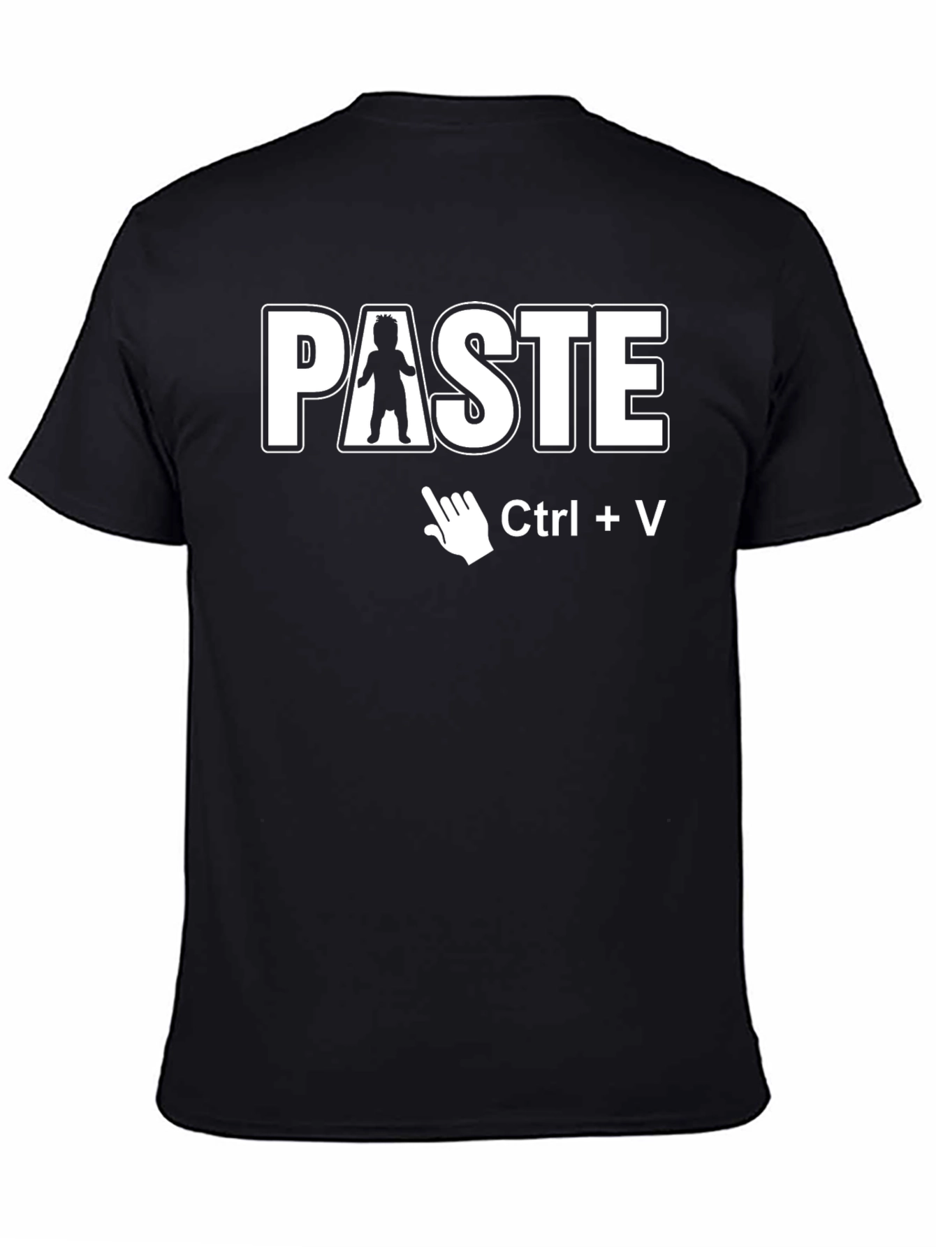 Ctrl+V Paste Funny Graphic T-Shirt