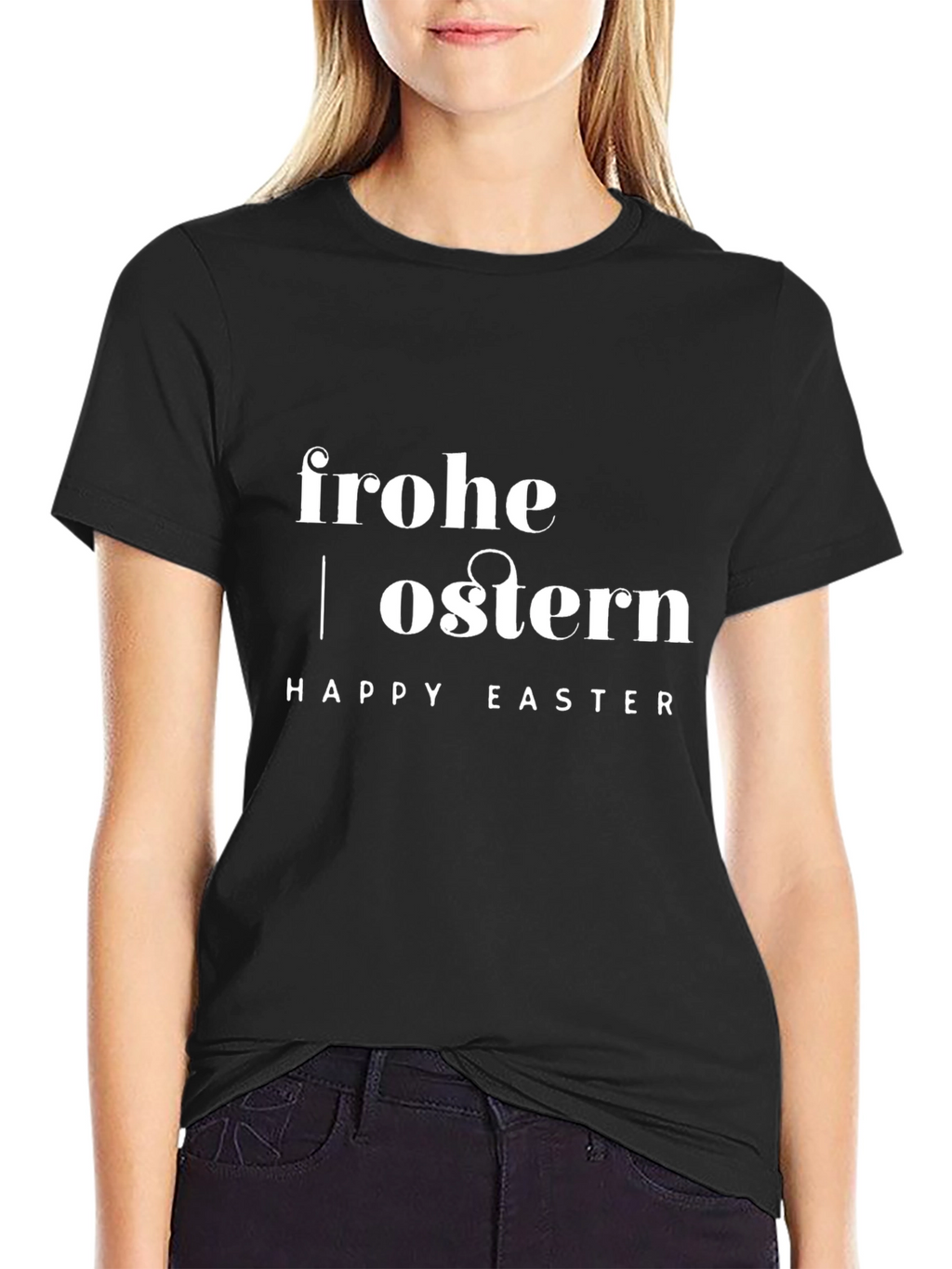 Frohe Ostern Graphic T-Shirt - Happy Easter Tee