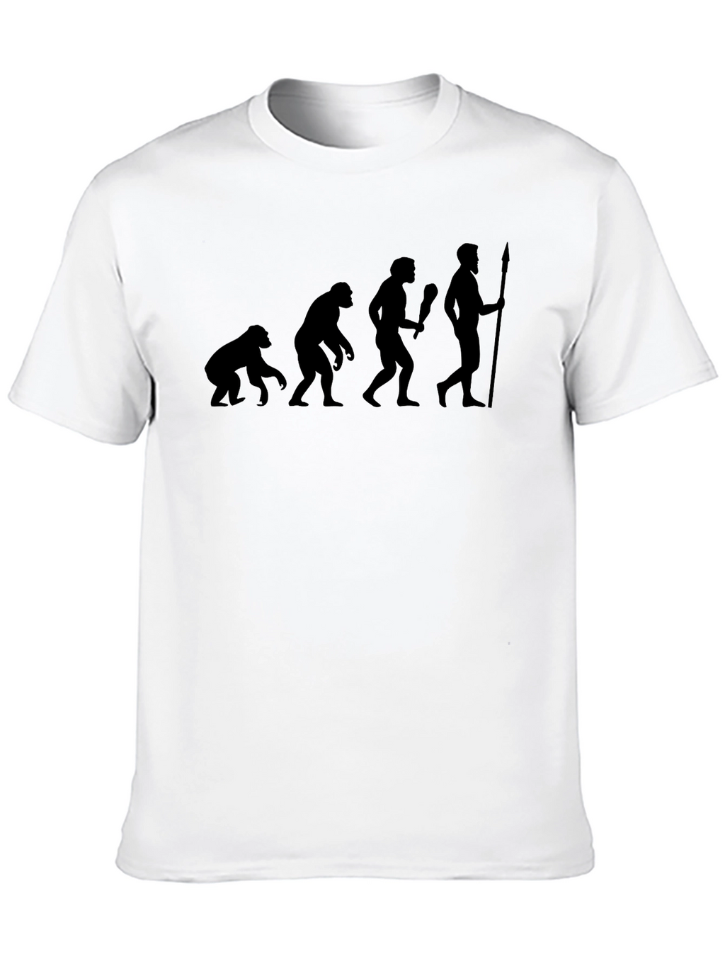 Evolution T-Shirt - Black Graphic Tee