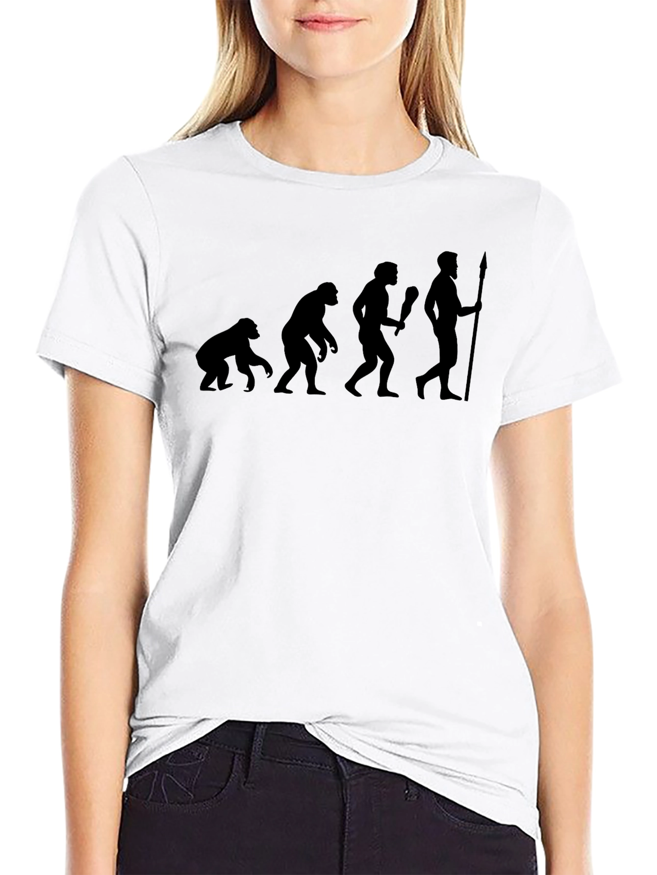 Evolution T-Shirt - Black Graphic Tee
