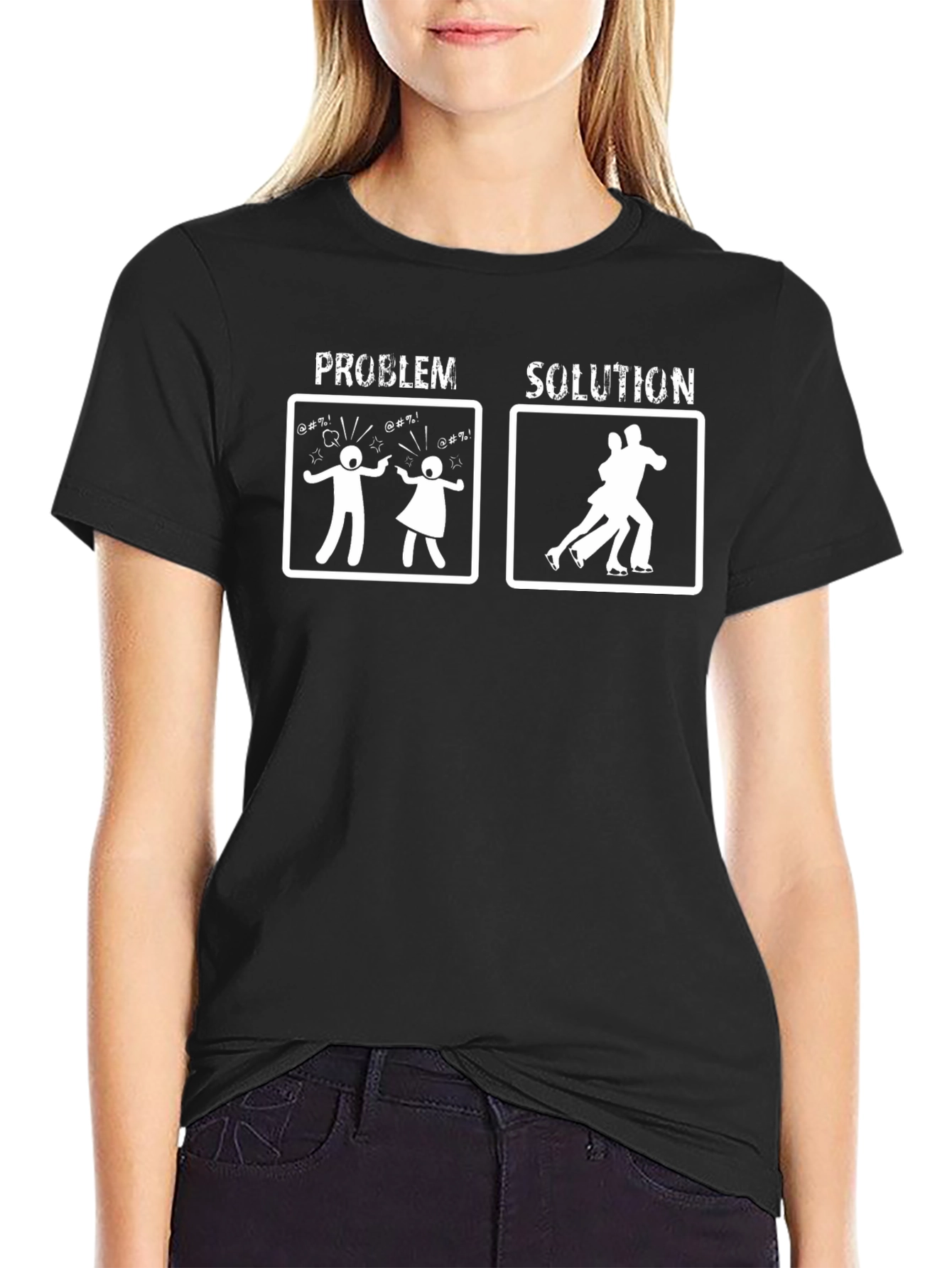 Problem Solution Tango T-Shirt - Funny Dance Tee