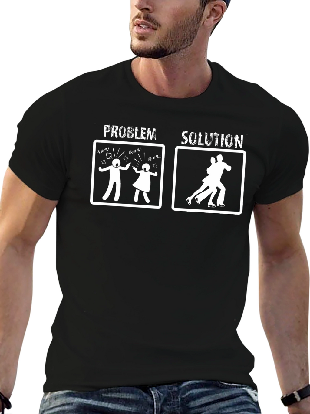 Problem Solution Tango T-Shirt - Funny Dance Tee