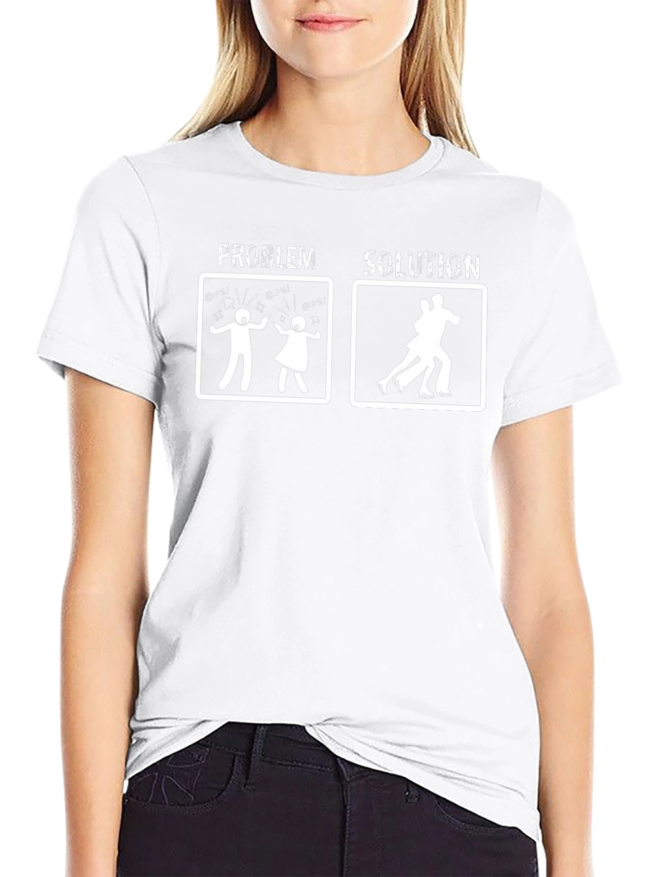 Problem Solution Tango T-Shirt - Funny Dance Tee