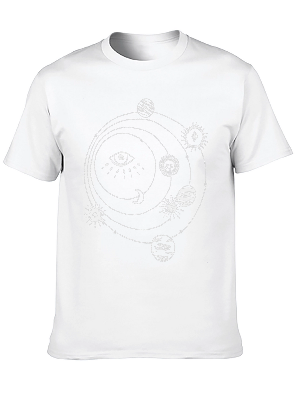 Mystic Eye Orbit Black T-Shirt