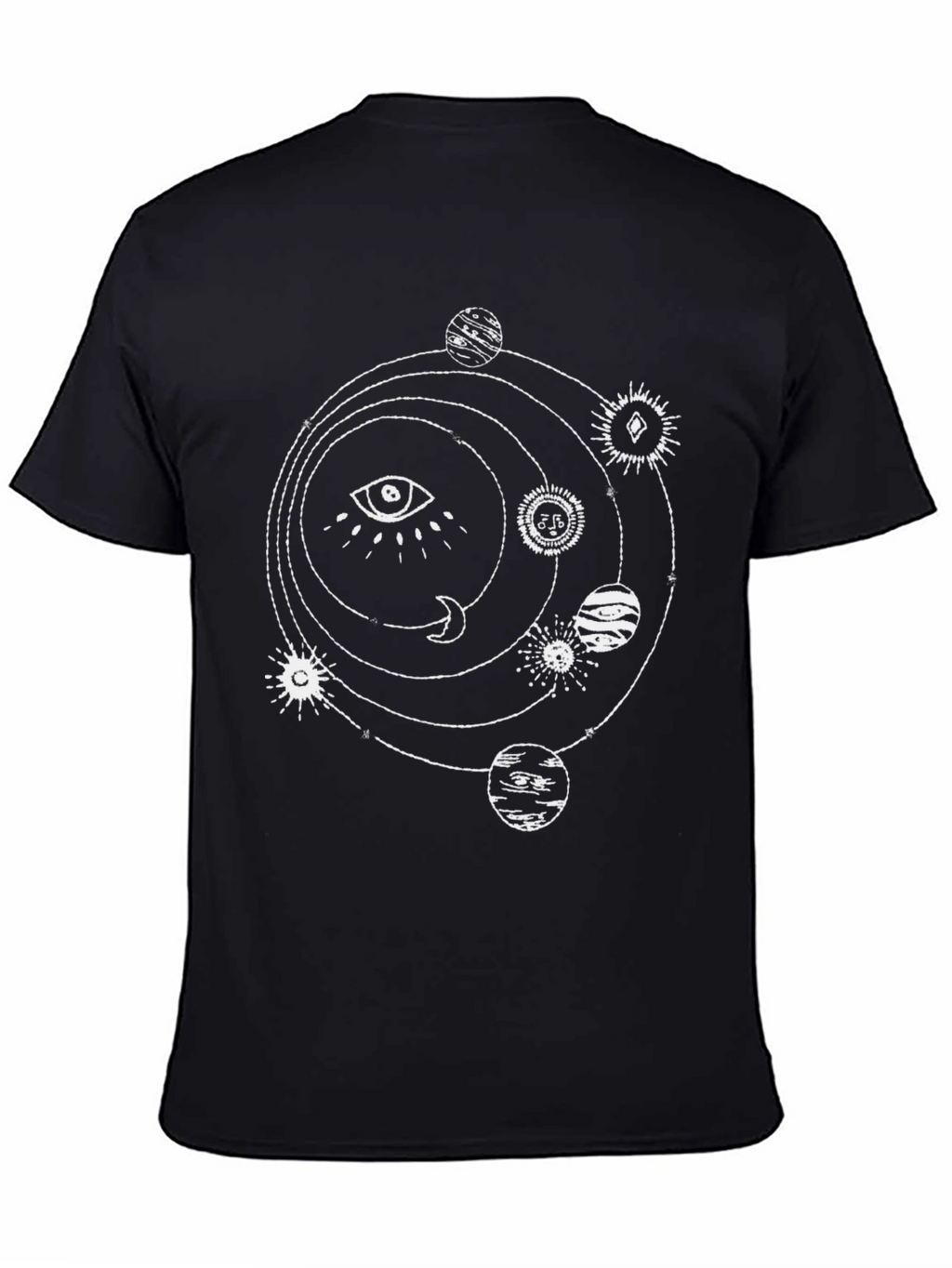 Mystic Eye Orbit Black T-Shirt