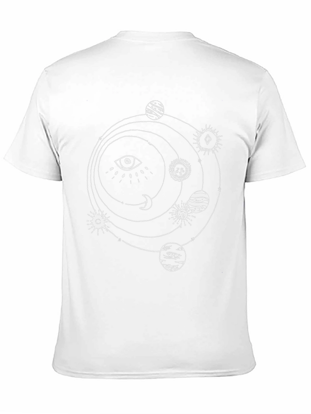 Mystic Eye Orbit Black T-Shirt